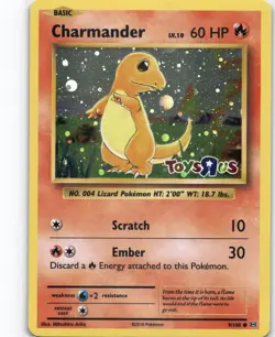 Charmander - 9/108 (Toys R Us Promo) Promo Miscellaneous Cards & Products 009/10 - Image 1