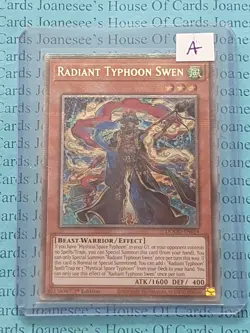 DOOD-EN014 Radiant Typhoon Swen Starlight Rare Yu-Gi-Oh Card 1st New (a) - Image 1