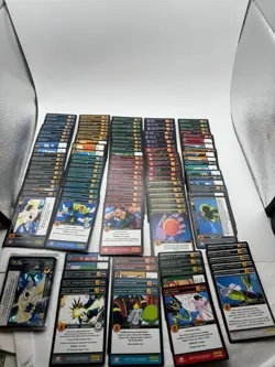 Dragon Ball Z TCG Awakening 126 Card Lot 60 Common, 38 Uncommon, 20 Rare, 8 Foil - Image 1