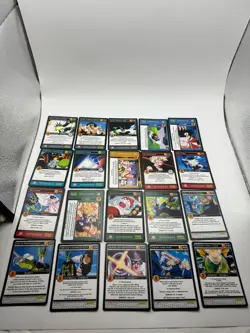 Dragon Ball Z TCG Awakening 126 Card Lot 60 Common, 38 Uncommon, 20 Rare, 8 Foil - Image 2