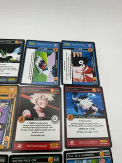 Dragon Ball Z TCG Awakening 126 Card Lot 60 Common, 38 Uncommon, 20 Rare, 8 Foil - Image 4