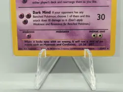 Hypno 23/62 Fossil Rare Non-Holo 1999 WOTC Vintage Pokemon TCG Card Unlimited - Image 3