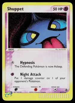 Pokemon Card - Shuppet Dragon 43/97 Uncommon Reverse Holo - Image 1