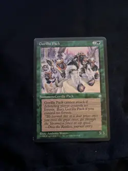 GORILLA PACK - MTG Magic the Gathering Card - Ice Age - Common - Image 1
