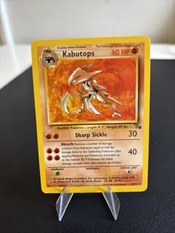 Pokemon TCG Kabutops Card 24/62 Fossil WOTC Non-Holo Rare - Image 1