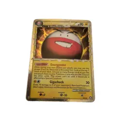 Electrode 2010 93/102 Pokemon Card Prime Ultra Rare Holo HGSS Triumphant - Image 1