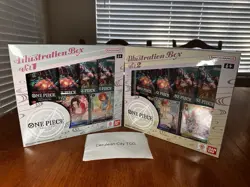 One Piece Trading Card Game: Illustration Box Volume 1 & 2 IN HAND FAST SHIP - Image 1