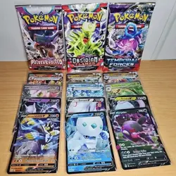 Pokemon Cards Booster Bundle 1x Booster Pack & 1x Ultra Rare - Amazing Gift - Image 1