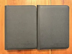 2 Of 9 Pocket Foalgo Card Binder Premium Zip 540 Double Sided Pockets Boundle - Image 1