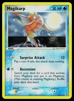 Pokemon Card - Magikarp FireRed & LeafGreen 67/112 Non Holo - Image 1