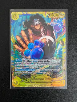 Bartholomew Kuma SEC OP12-119 Legacy of the Master One Piece Card Game English - Image 1