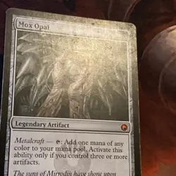 Mox Opal X1 Mtg Scars Of Mirrodin Mp/Hp - Image 5