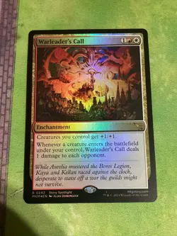 Warleader's Call MKM #242 Rare Foil NM+ - Image 1