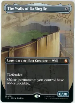 MTG The Walls of Ba Sing Se TLA 0329 Avatar: The Last Airbender Borderless ENG - Image 1