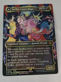Kefka, Court Mage (0322) (Borderless) Final Fantasy Foil - Image 1