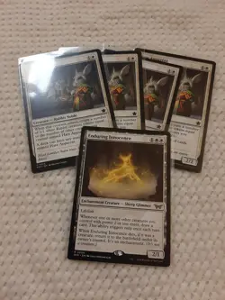 Hare Apparent X4 Non Foil Foundations N Enduring Innocence Non Foil Magic MTG NP - Image 1