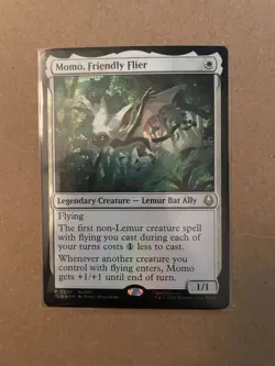 MTG Avatar: The Last Airbender, Momo, Friendly Flier 0394 - Promo Foil - Image 1
