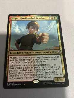 Toph, Hardheaded Teacher 246 NM MTG Avatar: The Last Airbender Magic - Image 1
