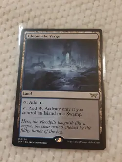 Gloomlake Verge X2 Duskmourn - MTG Magic The Gathering Never Played - Image 1