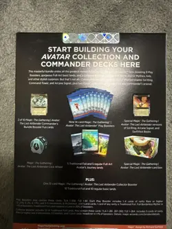 Magic the Gathering Avatar the Last Airbender Commander's Bundle Lot Of 3 - Image 3