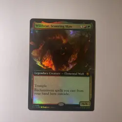 Wildsear, Scouring Maw (Extended Art) Commander: Bloomburrow Foil - Image 1