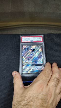 ✨ PSA 10 Pokemon Lugia GX #207 Full Art and NEW Hard Case Aluminium and Glass - Image 2