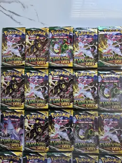 Pokemon Evolving Skies - Booster Packs - Lot Of 24 - Sealed - Image 2