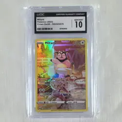 🔥 Pokemon TCG 🔥 Miltank GG24/GG70 🔥 SWSH Crown Zenith 🔥 CGC 10 GEM MINT ✈ - Image 3