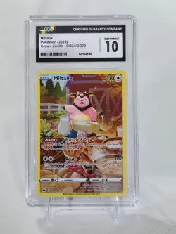 🔥 Pokemon TCG 🔥 Miltank GG24/GG70 🔥 SWSH Crown Zenith 🔥 CGC 10 GEM MINT ✈ - Image 5