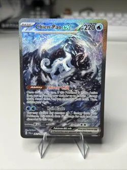 Pokemon TCG Chien-Pao EX 261/193 Sv02 Paldea Evolved Holo Special Illustration - Image 1