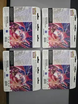 Pokemon Sword And Shield Fusion Strike 3-Pack Blister Espeon X4 - Image 2