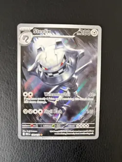 Steelix 150/132 Illustration Rare Pokemon Mega Evolution - Image 1