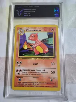 TCG - Charmeleon - Base set- 1999 POKEMON TCG - 8.5 MINT - Image 1