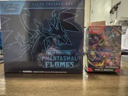 Pokemon Mega Evolution Phantasmal Flames ETB and Booster Bundle - Image 1