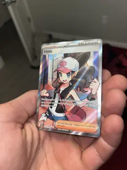 Pokemon TCG Hilda 164/086 ERROR DOTTED LINE Full Art Ultra Rare Read Description - Image 2