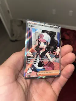 Pokemon TCG Hilda 164/086 ERROR DOTTED LINE Full Art Ultra Rare Read Description - Image 3