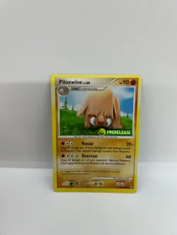 Pokemon Piloswine 46/100 Stormfront Prerelease Promo NM-MT - Image 1