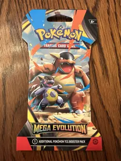 Pokemon TCG Mega Evolution Booster Packs (14 Packs) SEALED - Image 2