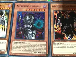 Yugioh Archfiend Deck Deck Comes Sleeved And Deck Box Lot 2 - Image 3