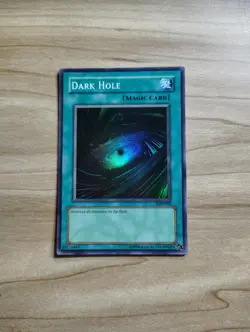 Yu-Gi-Oh! - Dark Hole - LOB-052 - Super Rare - Image 1