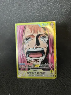 One Piece TCG OP13-079 Jewelry Bonney Alt Art Leader AA Card Game CCG English - Image 1