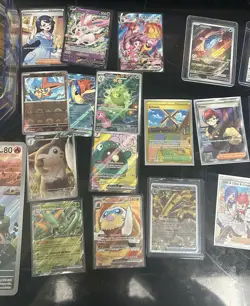 Pokemon Card Lot - Full Art, Illustration , Ect. One Jumbo , Tin Full Of Cards - Image 3