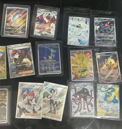 Pokemon Card Lot - Full Art, Illustration , Ect. One Jumbo , Tin Full Of Cards - Image 5