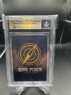 ONE PIECE Card Shanks OP01-120 [PAR] Parallel Secret SEC BGS 9 - Image 2