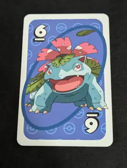 Venusaur - RARE JAPANESE Exclusive - Sword & Shield Pokemon Uno card Blue 2020 - Image 1