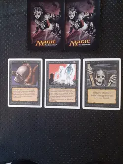 Vintage Unlimited MTG Card lot )ANIMATE DEAD+2 More See Pic of cards You get - Image 1