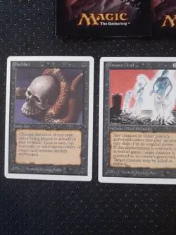 Vintage Unlimited MTG Card lot )ANIMATE DEAD+2 More See Pic of cards You get - Image 2