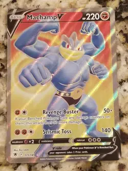 Machamp V 171/189 Full Art Pokemon Card Astral Radiance NM/M - Image 1