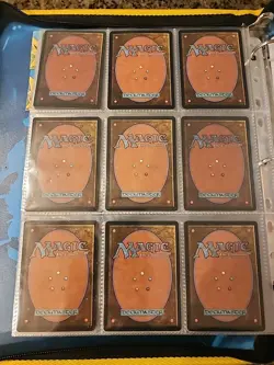 Vintage Magic The Gathering Binder Collection Card Lot MTG 1993-2003 - Image 2