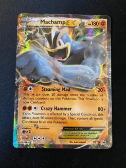MACHAMP EX XY108 - XY Black Star Promo 2016 - Pokemon TCG Card MP/LP - Image 1
